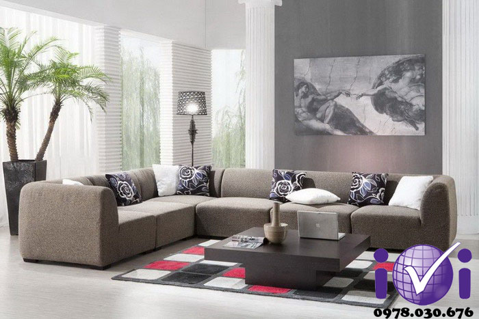 Sofa vải phòng khách SP11