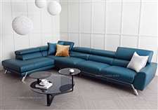 Sofa góc màu xanh hiện đại SG-50